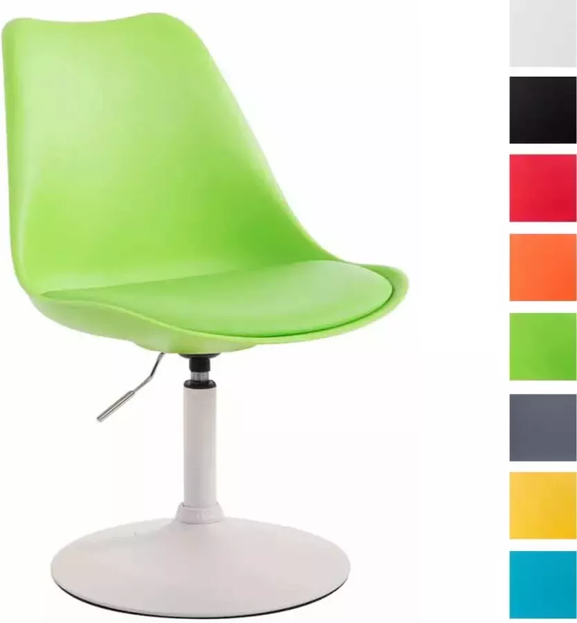CLP Eetkamerstoel Maverick Wit frame Kunststof