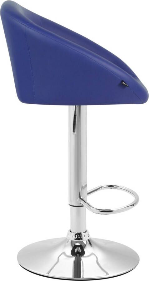 Clp Miami Barkruk Kunstleer blauw