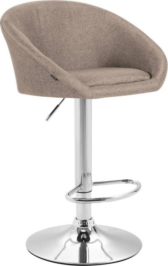 Clp Miami Barkruk Stof taupe