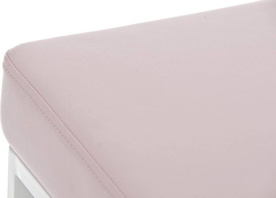 Clp Montreal 85 Barkruk Kunstleer roze wit