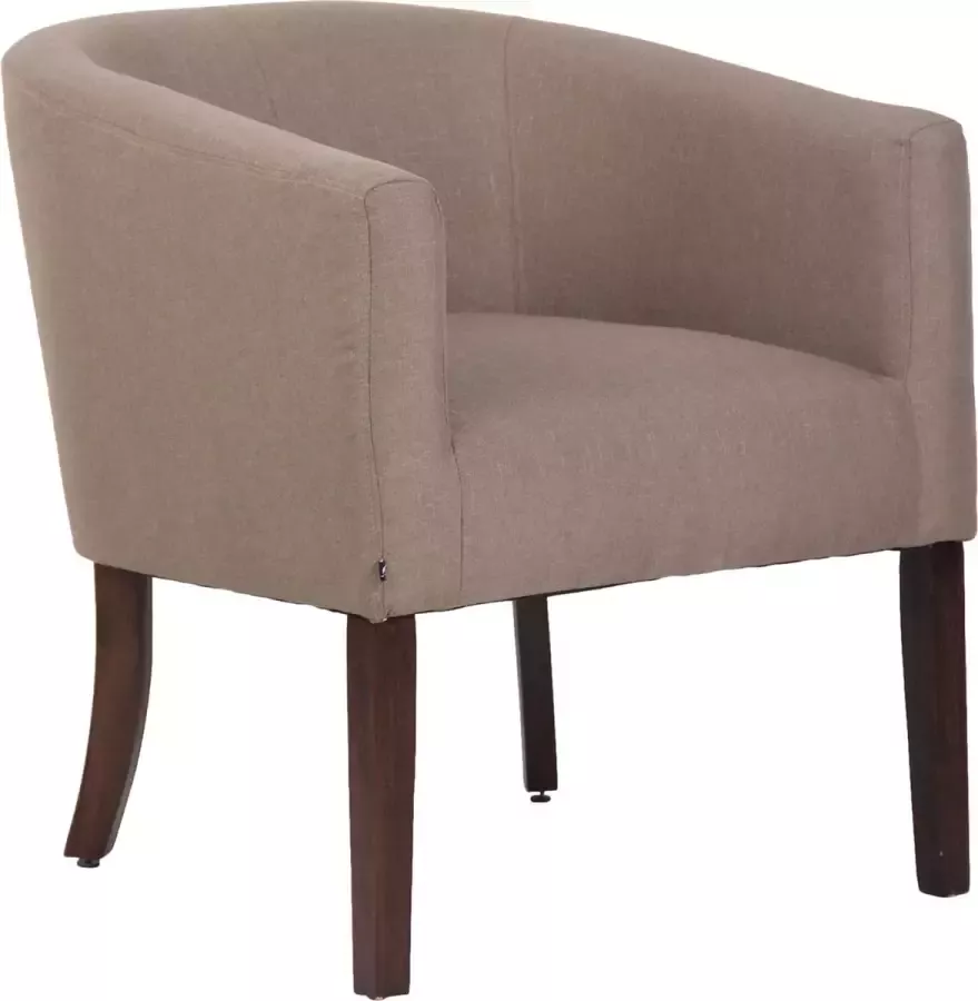 CLP Fauteuil Nemea Donker Frame Stof