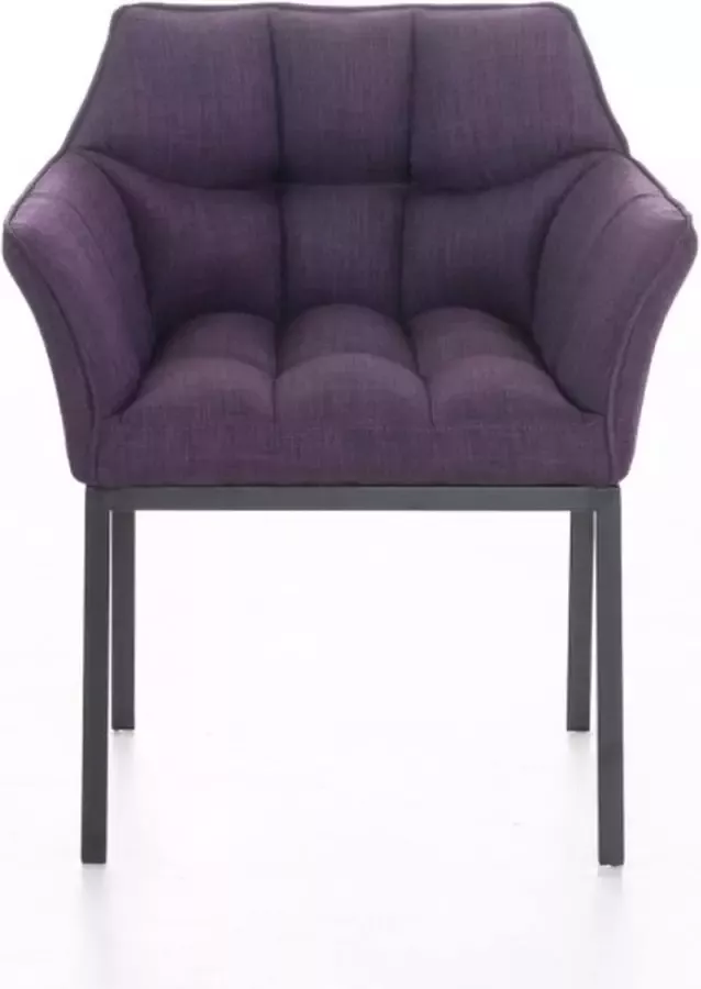 Clp Octavia Lounge zetel Stof purper zwart - Foto 2