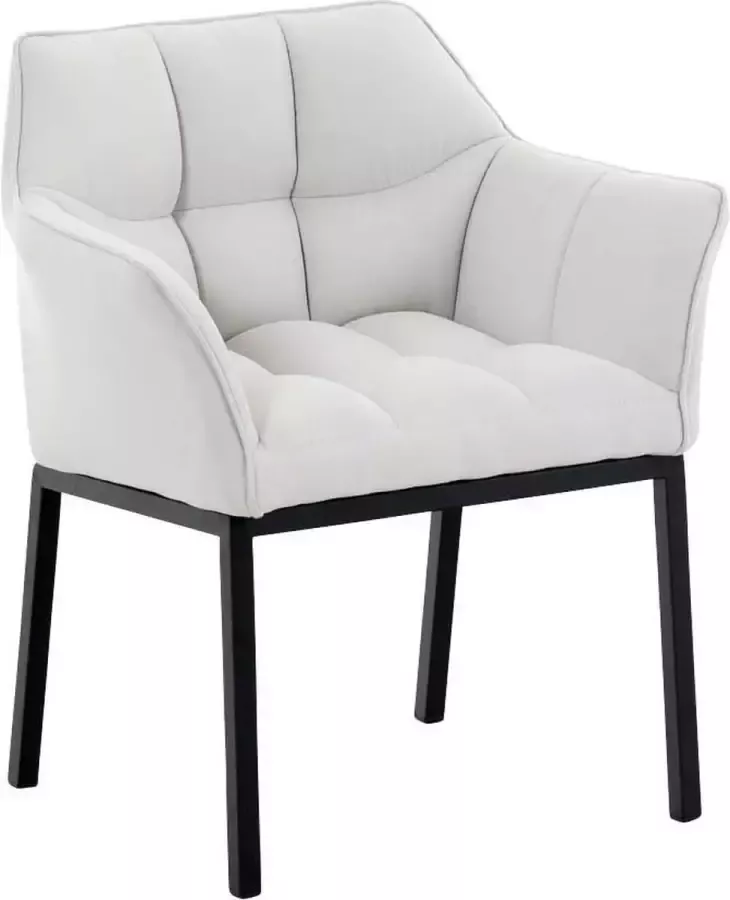 CLP Eetkamerstoel Octavia Zwart Frame Stof