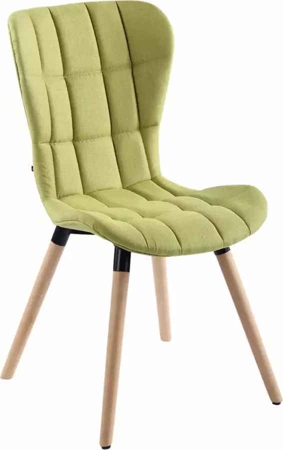 Clp Odda Eetkamerstoel Stof Groen Natura