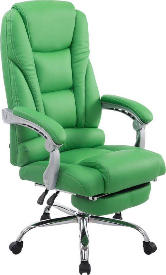 Clp Pacific Bureaustoel Voor volwassenen Met armleuningen Ergonomische Kunstleer groen