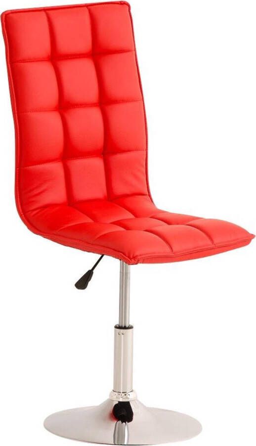 CLP Peking Eetkamerstoel Kunstleer rood - Foto 2