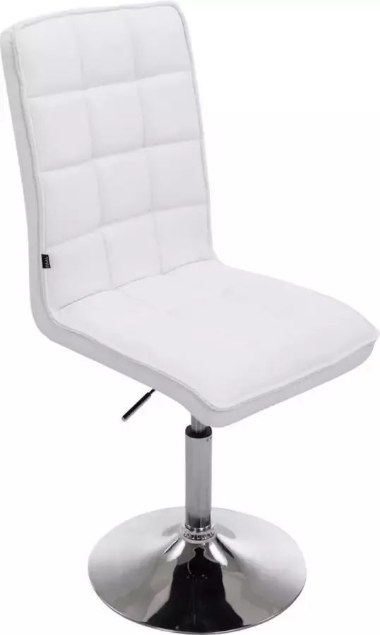 CLP Peking Eetkamerstoel Kunstleer wit