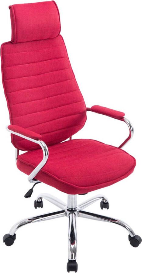 CLP Rako Bureaustoel Stof rood