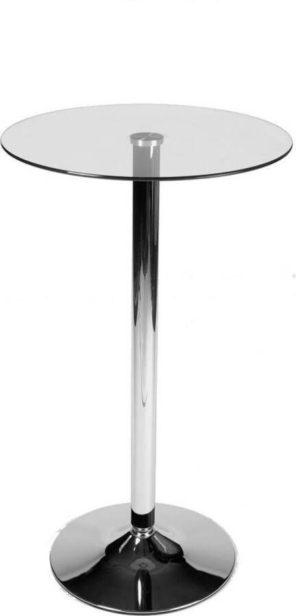 Clp Rond glazen tafelblad Bartafel helder glas