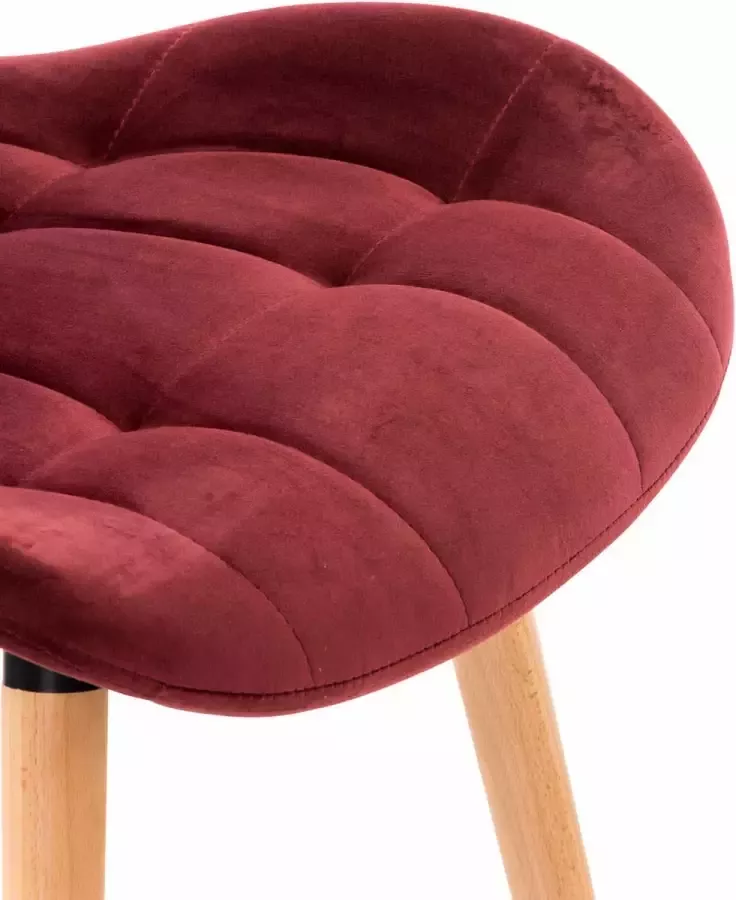 CLP Set van 4 Eetkamerstoelen Elda Fluweel