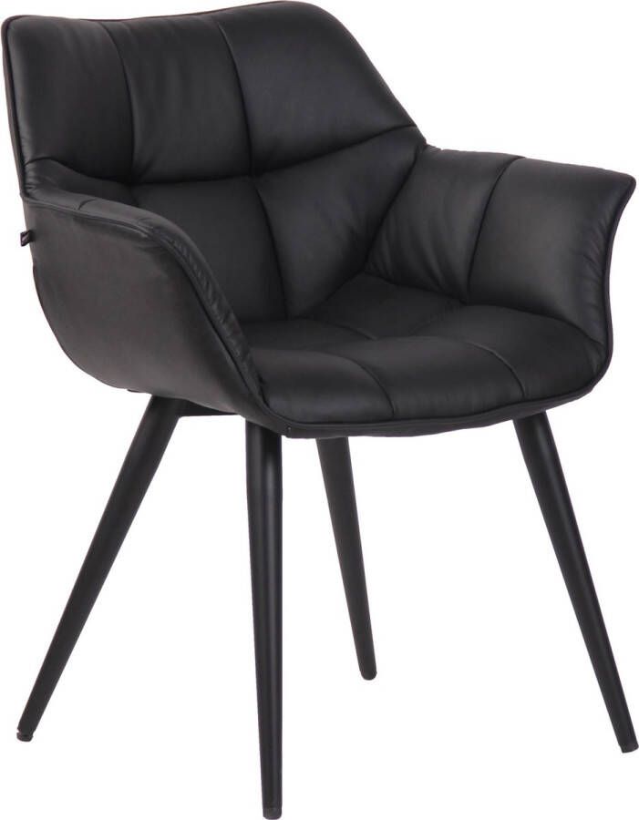 CLP Roseville Eetkamerstoel Met armleuningen Klassiek bruin Stof - Foto 2