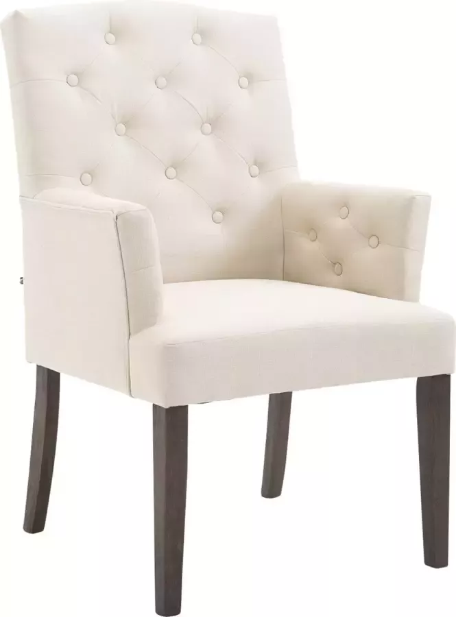 CLP Eetkamerstoel Sugar Donker Frame Stof