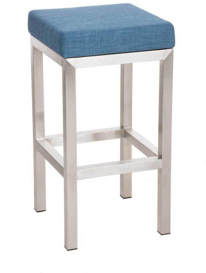 Clp Taylor E80 Barkruk Stof blauw