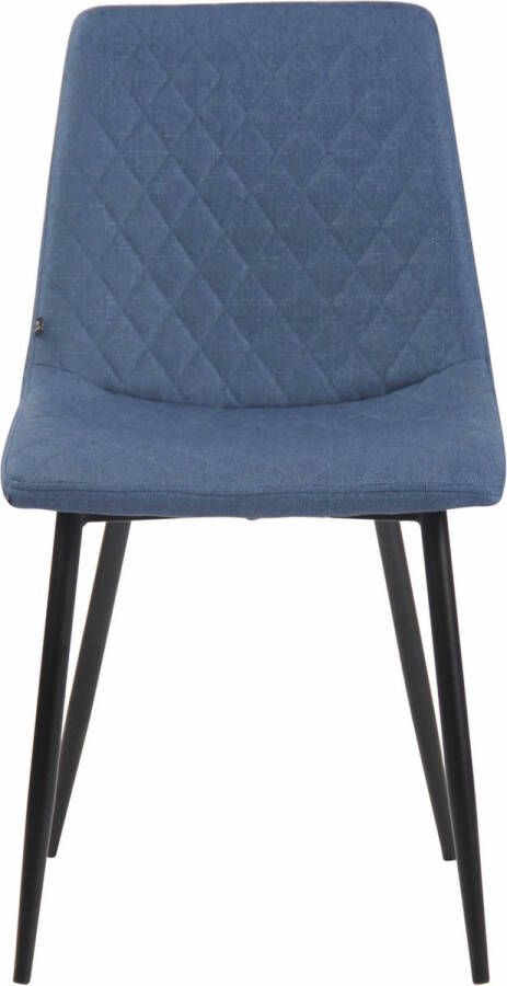 Clp Telde Eetkamerstoel Stof blauw
