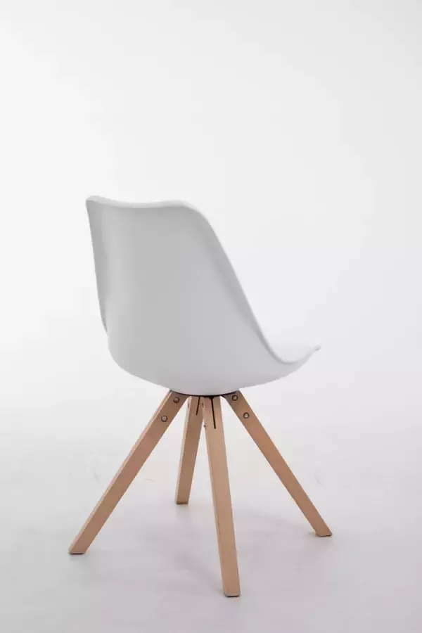 Clp Toulouse Eetkamerstoel Vierkant frame Kunstleer geel grijs