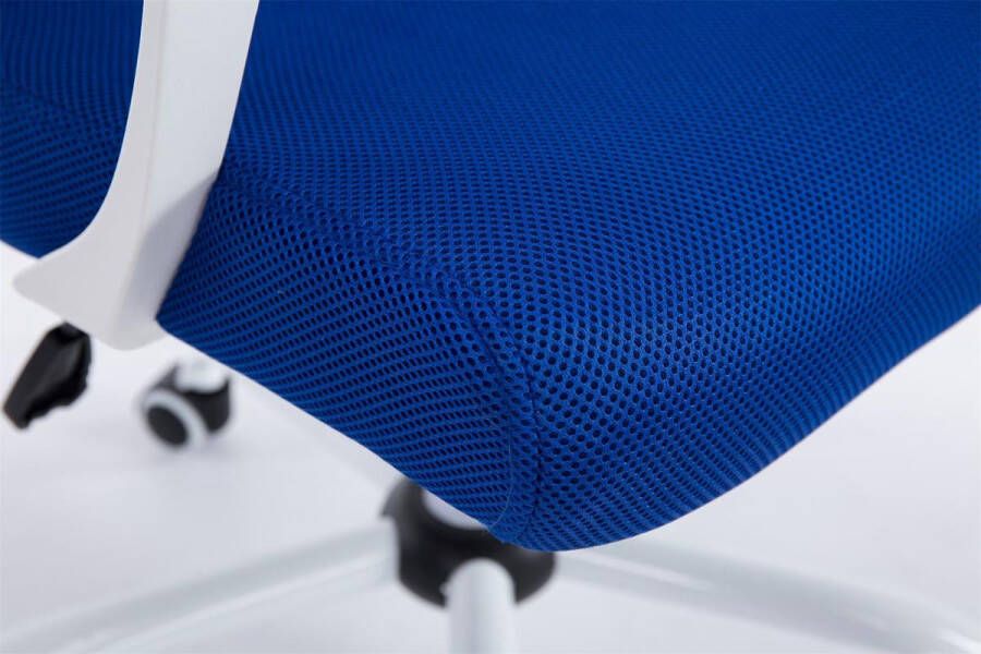 Clp Tracy Bureaustoel Voor volwassenen Met armleuningen Ergonomische blauw wit - Foto 1