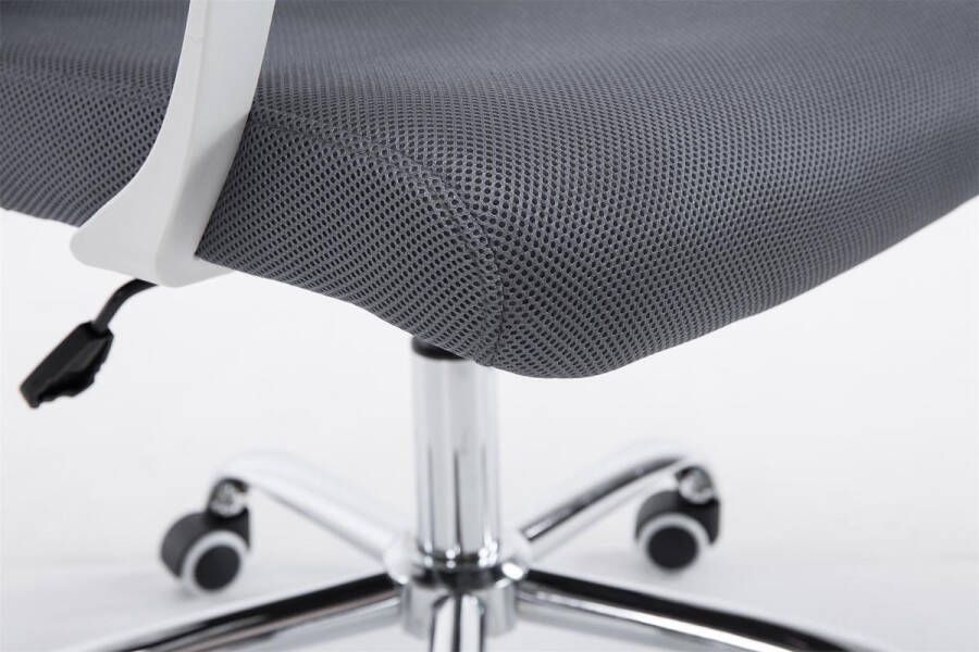 Clp Tracy Bureaustoel Voor volwassenen Met armleuningen Ergonomische grijs chroom - Foto 1
