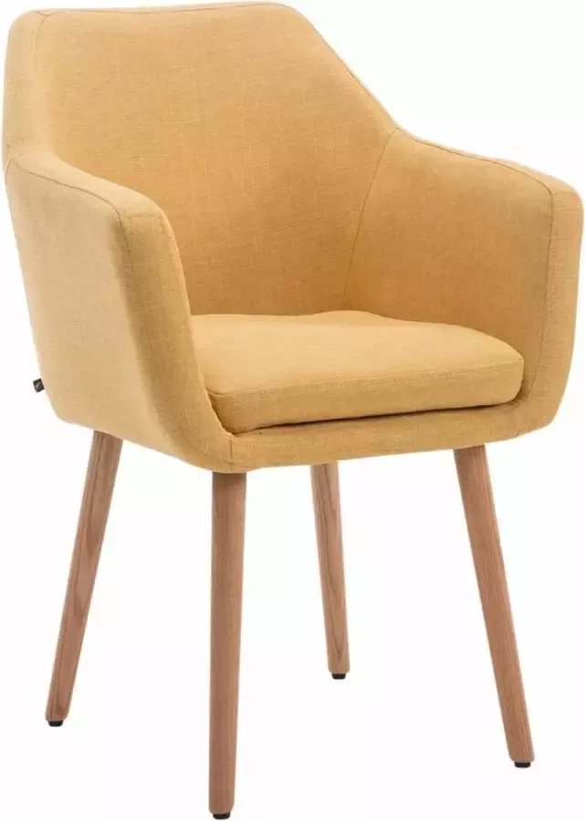 CLP Eetkamerstoel Utrecht Natura Frame Stof