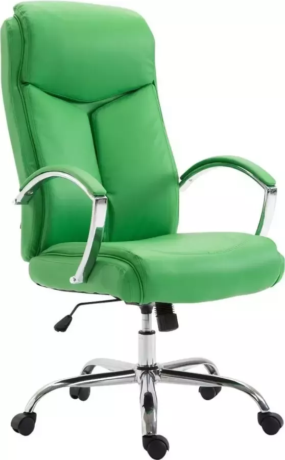 Clp Vaud XL Bureaustoel Voor volwassenen Met armleuningen Ergonomisch Kunstleer groen