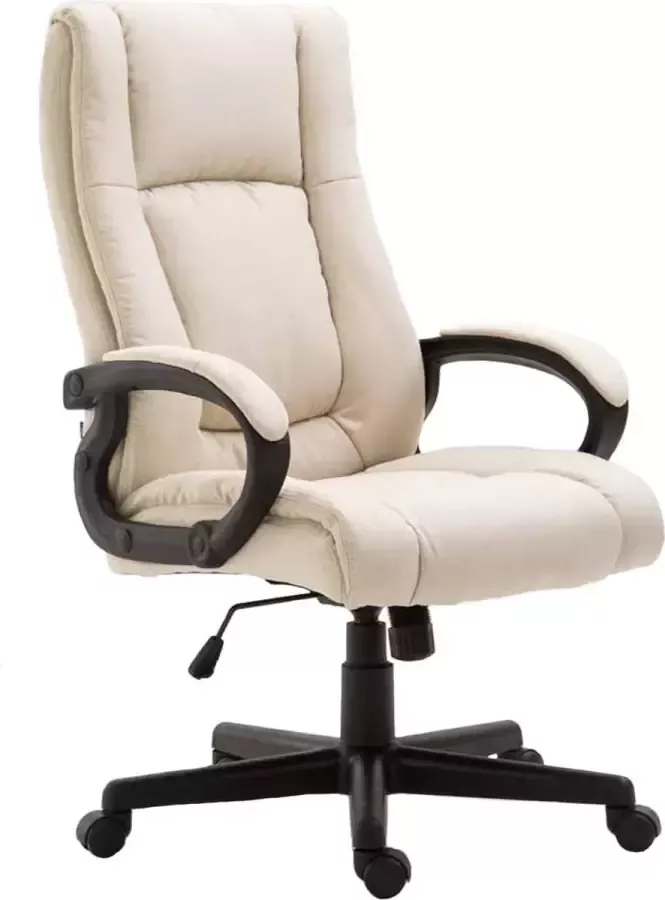 Clp XL Sparta Bureaustoel Stof creme