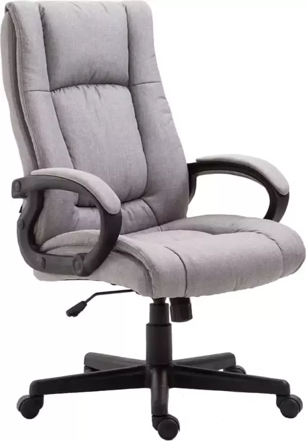 Clp XL Sparta Bureaustoel Stof grijs