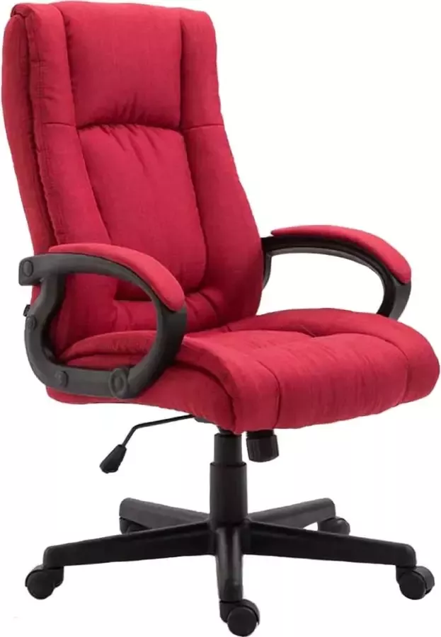 CLP XL Sparta Bureaustoel Stof rood