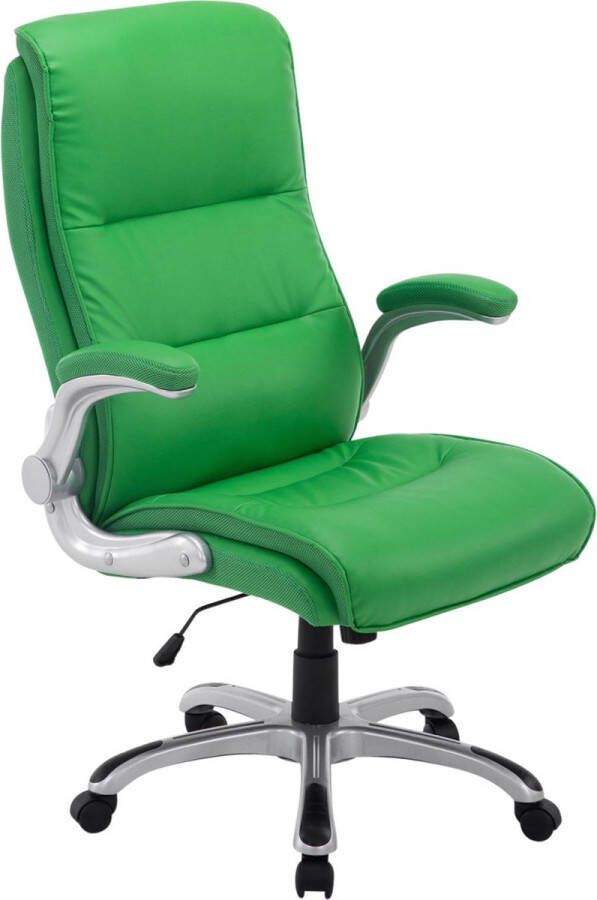 Clp XXL Villach Bureaustoel Ergonomisch Voor volwassenen Met armleuningen Kunstleer groen