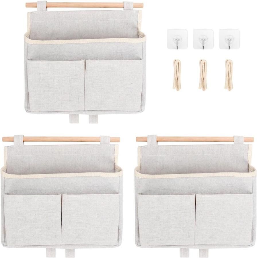 CLVP Wandorganizer Wandopberger Wandplank Organizer Wit