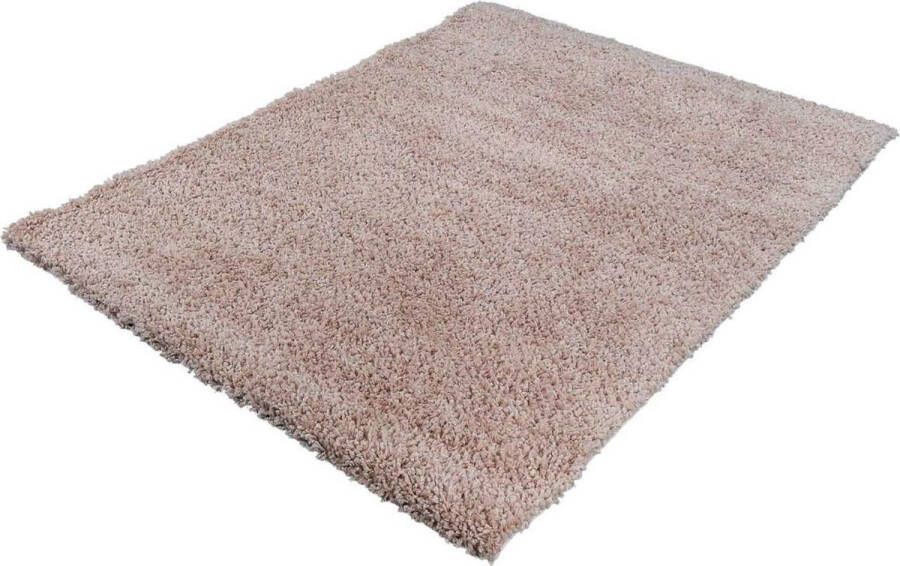 CNL Carpets Hoogpolig Vloerkleed Shaggy Ritual Roze-200 x 290 cm