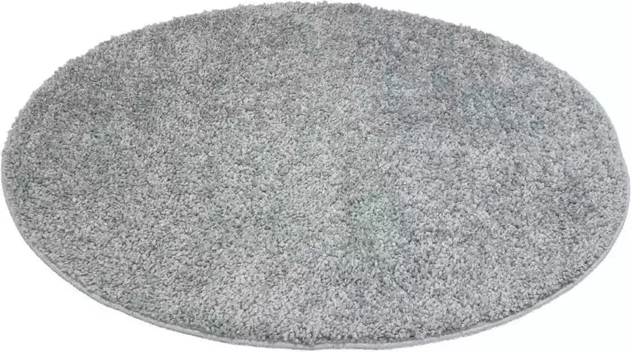 CNL Carpets Hoogpolig Vloerkleed Shaggy Ritual Turquoise-Ø 120 cm - Foto 2