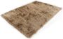 Karpet24 Glossy Zacht modern hoogpolig tapijt 160x230 cm zacht glanseffect lurex polyester poolhoogte 70 mm effen beige - Thumbnail 3