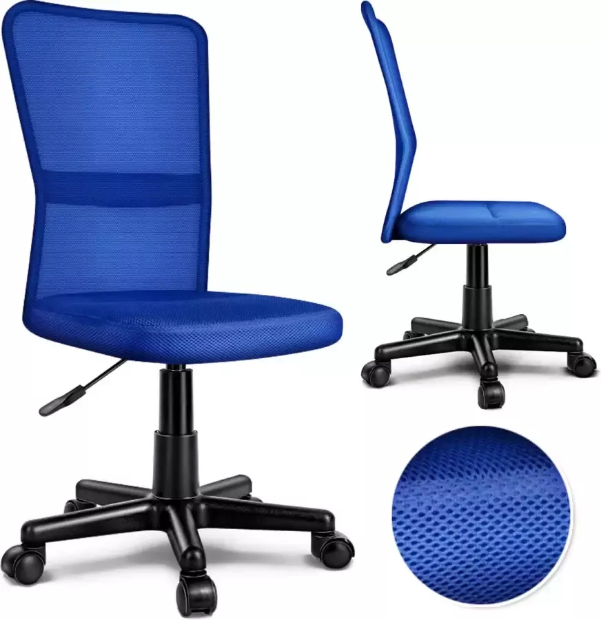 Coazy Tresko Coazy KinderBureaustoel Bureaustoel voor kinderen Kinder Stoel Kind Kinderstoel Kinderzetel Kinderbureaustoel BLAUW
