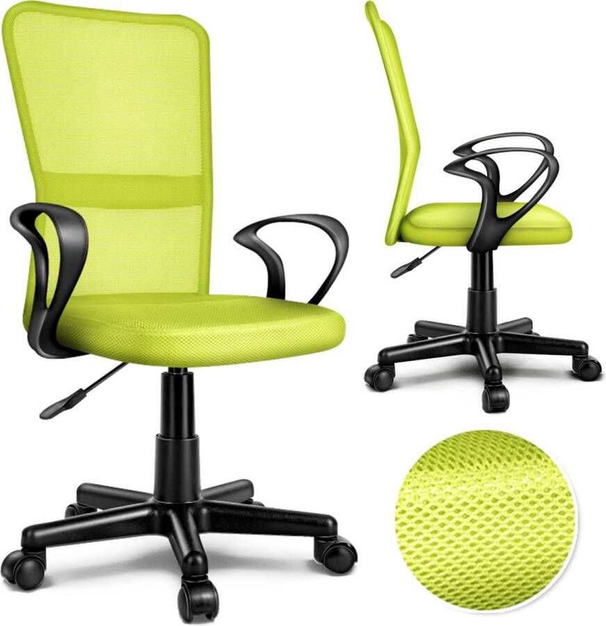 Coazy Tresko COAZY Lichtgroen Ergonomische Bureaustoel Bureaustoelen voor Volwassenen Bureau Stoel