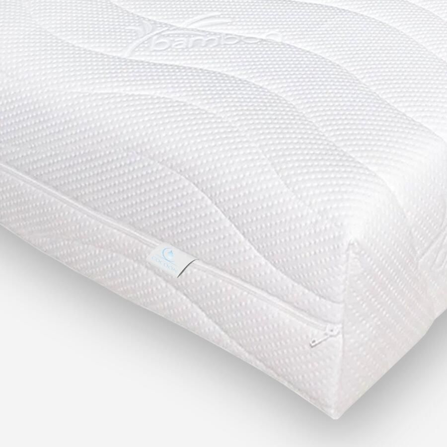 Cocoon Dreams Matras 160x200 cm Hotel XXL PREMIUM BAMBOO Tijk Nasa Koudschuim 20CM Orthopedisch Anti-allergie Afritsbaar Wasbaar Stevig