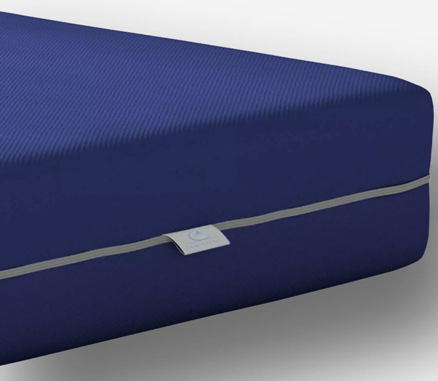 Cocoon Dreams Zorgmatras 90x200 Waterdichte Incontinentie matras Afritsbaar Wasbaar Koudschuim HR 14 cm Zacht