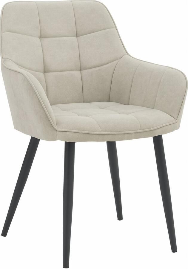 Colenis Oriana Eetkamerstoel Set Van 4 Beige Lino Design - Foto 2