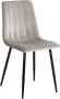 Colenis Eline Eetkamerstoel Set Van 4 Beige Velvet - Thumbnail 1
