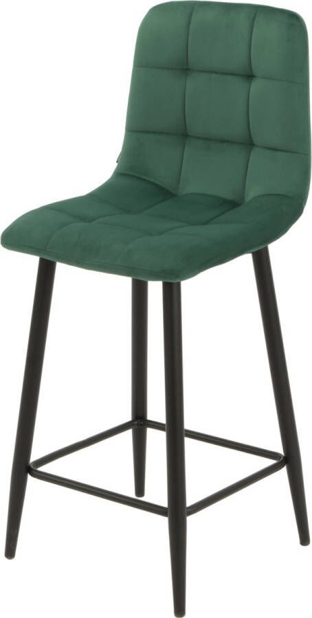 Colenis Lavinia Eetkamerstoel Set Van 2 Beige Geweven stof Zwarte Poten - Foto 2