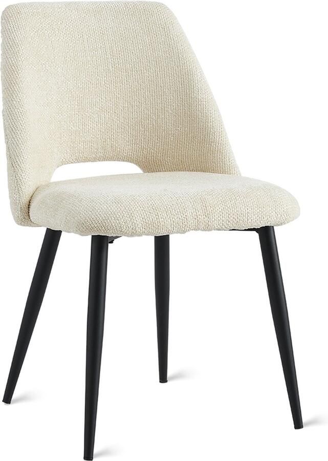 Collectables 2x Eetkamerstoel Monta Beige (Set van 2)