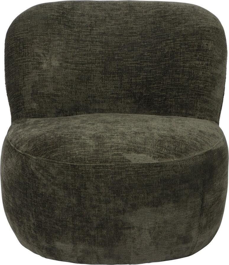 Collectables Fauteuil Marc Vintage Groen Stof Donkergroen Comfortabele Fauteuil
