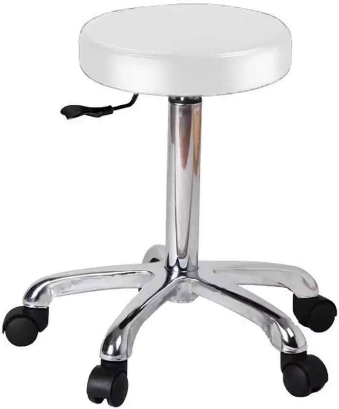 Collini Kruk basickruk kapperskruk barkruk bureaustoel hoogteverstelbaar extra stevig onderstel