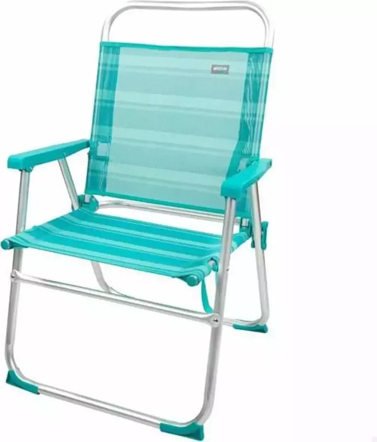 Colorbaby Folding Chair Color Baby Mediterran Turquoise Aluminium White