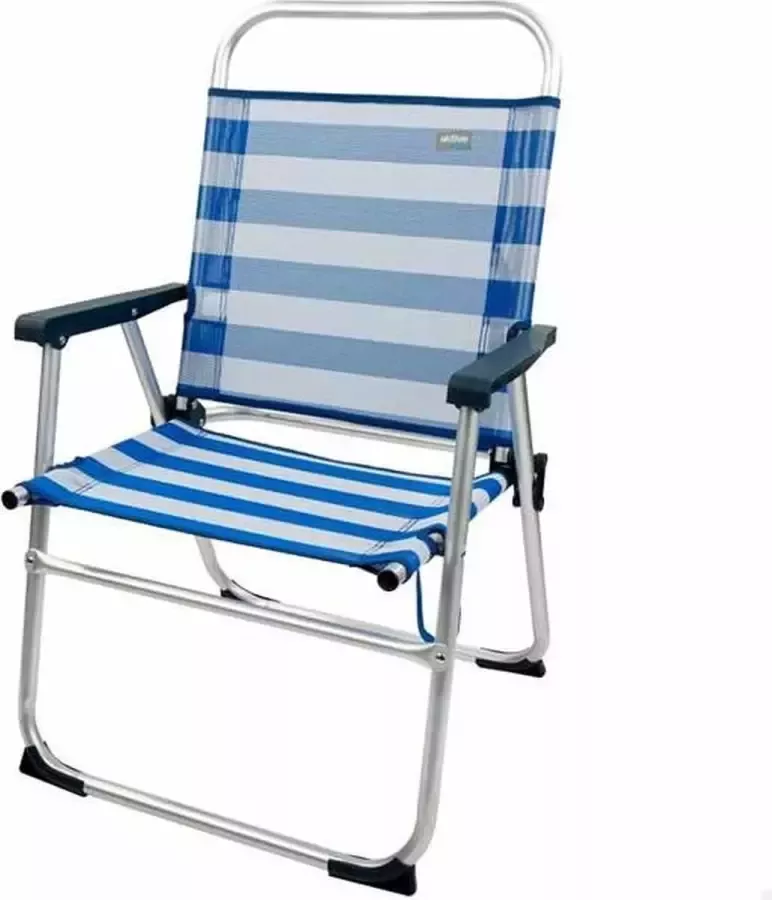 Colorbaby Folding Chair Color Baby Sailor Aluminium White Navy Blue