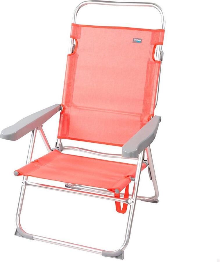 Colorbaby Strandstoel Roze 48 x 57 x 99 cm Voor meerdere posities