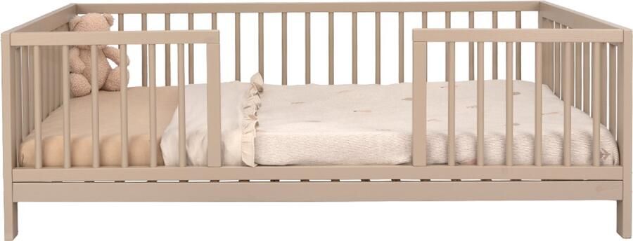 Colorfull Home Collection Colorfull Home Liam Peuterbed 70x140 Pure Sand inclusief lattenboden