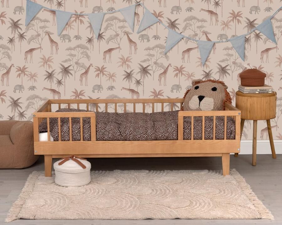 Colorfull Home Collection Novi at Home Juliette Peuterbed 70x140 cm Beech inclusief lattenbodem