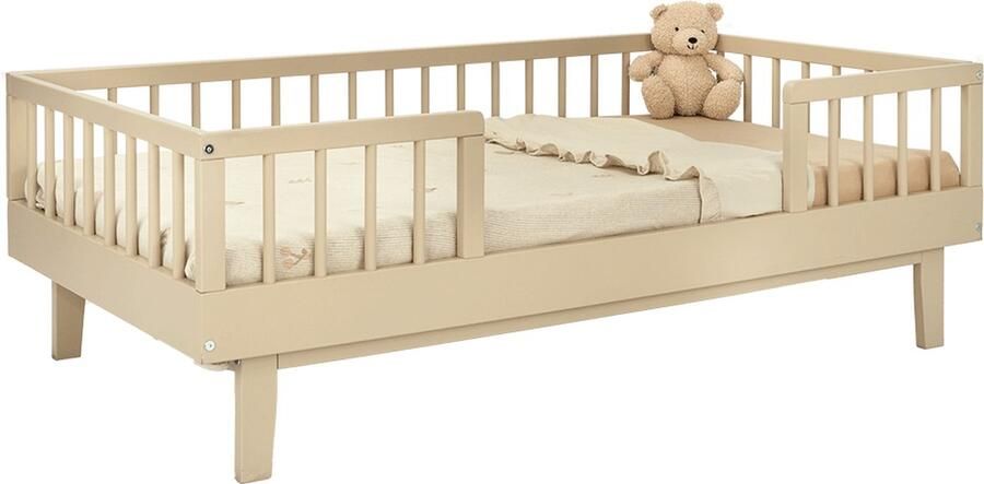 Colorfull Home Collection Colorfull Home Juliette Peuterbed 70x140 Sand inclusief lattenboden