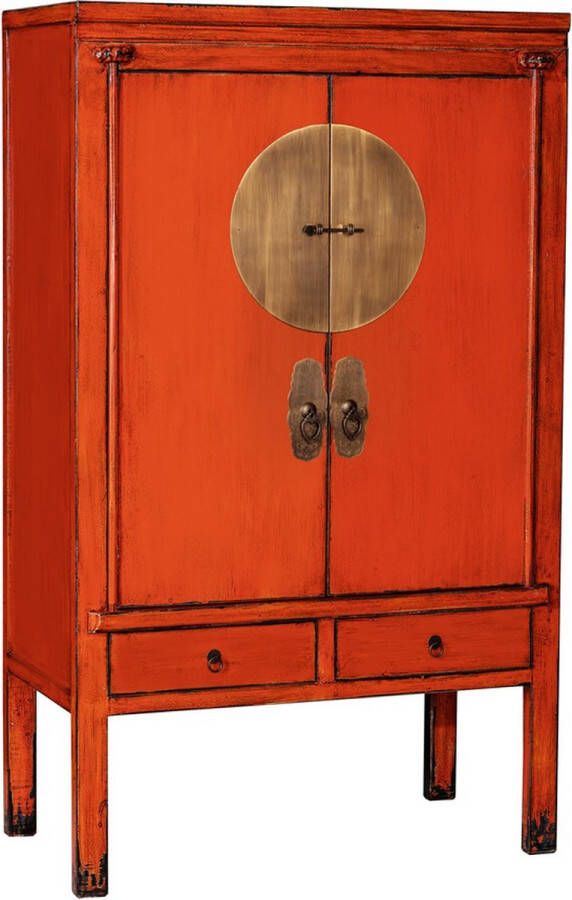 Colours of the Orient Chinese Bruidskast Oranje – Epic Orange – Oosterse Kast – Aziatische Kast