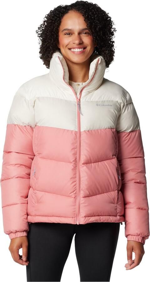 Columbia Puffect II Colorblock Jacket 2088481629 Vrouwen Roze Jasje maat: XL