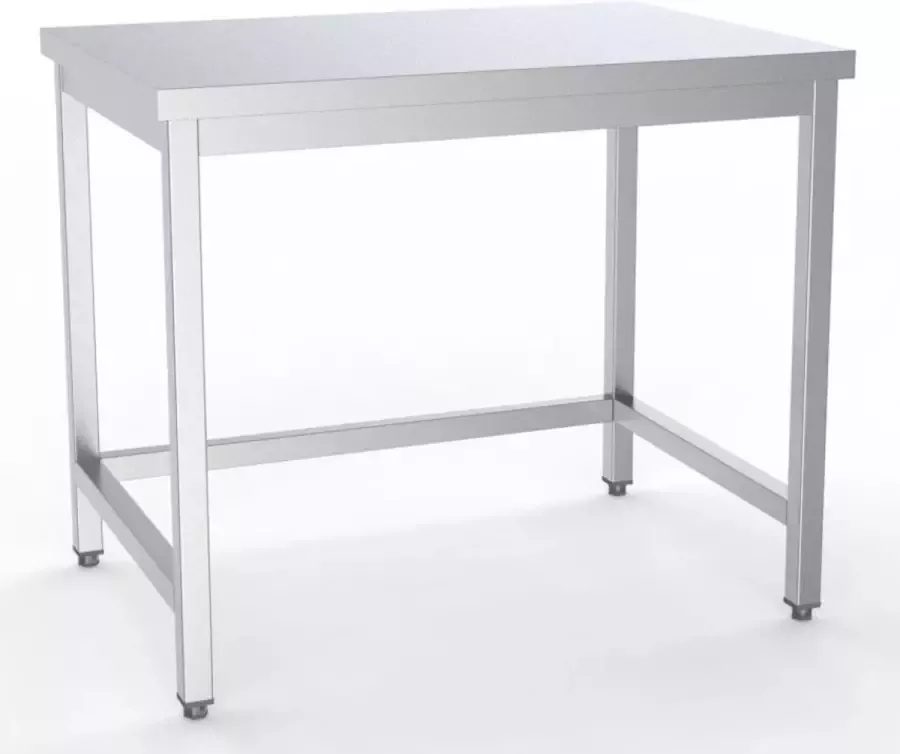 Combisteel 600 WERKTAFEL OPEN ONDERSTEL DEMONTABEL 7333.0006